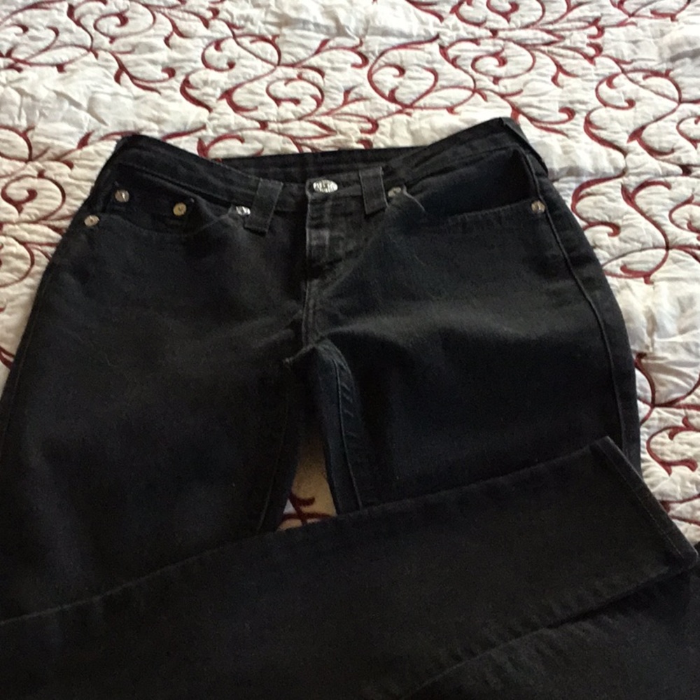 EUC True Religion Black Skinny Jeans